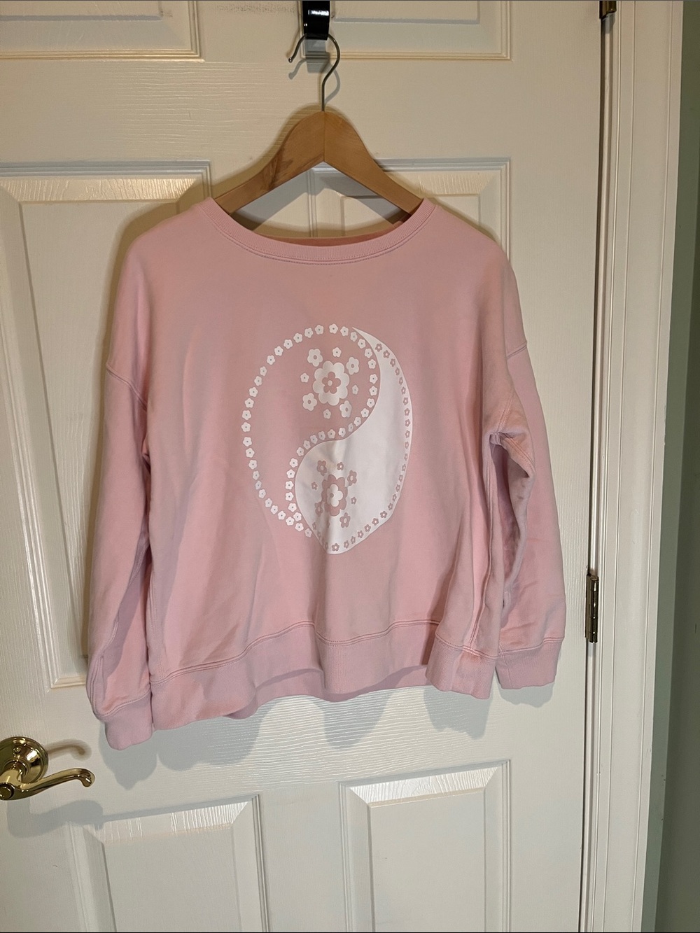 J. Crew Light Pink Knit Crewneck Sweater